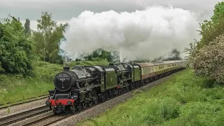 A Black Five, A Royal Scot & A Whistler - Preserved Perfection !