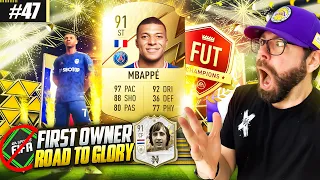 OMG I PACK MBAPPE!!!!!!!! I PLAY AN NA PRO IN FUT CHAMPIONS!!!!! - First Owner RTG #47- FIFA 22