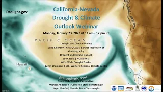 CA/NV DEWS January 2023 Drought & Climate Outlook Webinar