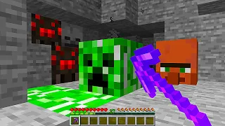 MINECRAFT MAS TODOS OS MOBS VIRARAM MINÉRIOS OP!