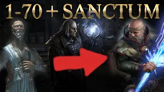 1-70 Leveling Walk through + Sanctum for Inquisitor Energy Blade