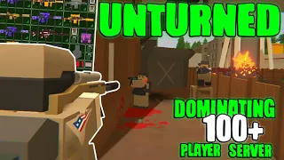 8000 Hour Player Dominates 100+ Player Server (Unturned Survival PvP)