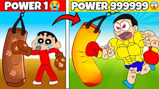 Shinchan And Nobita Became Boxing champion 😎|| Funny Game