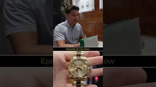 Buying a Full Yellow Gold Rolex Sky-Dweller #shorts