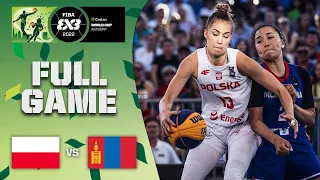 Poland v Mongolia | Women | Full Game | Crelan FIBA 3x3 World Cup 2022