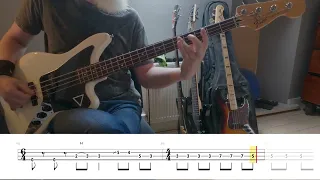Ghost - Watcher In The Sky - Bass Cover (with tab!)
