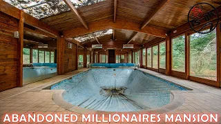 ABANDONED MILLIONAIRES MANSION ~ SWIMMING POOL & SAUNA