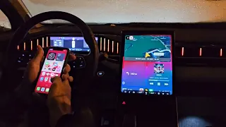 Навигация для Geely Atlas new 2024, активация Carplay, Android auto в магнитоле , Яндекс Навигатор