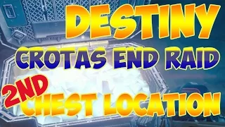 Destiny: Crotas End SECOND HIDDEN Exotic Raid Chest Location - Radiant Materials (Dark Below DLC)