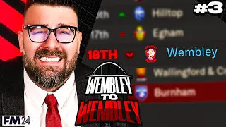 THIS ISN'T IDEAL... | Part 3 | Wembley FC FM24 | Football Manager 2024