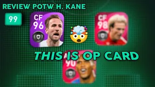 POTW KANE 🔥 OVERPOWERED REVIEW eFootball PES 2021 MOBILE