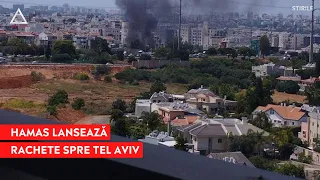 ATENȚIE: Hamas a lansat un atac cu rachete spre Tel Aviv