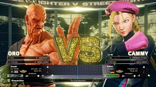 SFV Champion Edition 🔥 Broski (Oro) Vs Baliox (Cammy) 🔥 Online Match's 01-21-2023