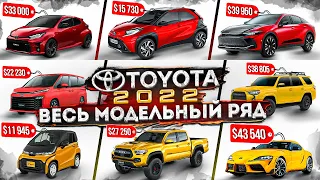 Что нам ждать от ТОЙОТЫ по параллельному импорту в 2023? / Toyota / Модельный ряд