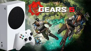 Gears 5 НА Xbox Series S Геймплей 60 FPS