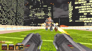 Duke Nukem 3D Part 28 High Resolution Pack v5 + Duke Plus Walkthrough E3L9 - Stadium Final Boss 2K60