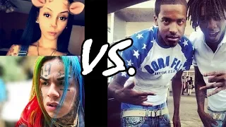 6ix9ine taking care of Chief Keef Baby Mama! LIL RESSE RESPONDS! (6IX9INE VS CHIEF KEEF BEEF) & MORE