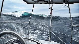 Biggest Waves We've Ever Seen — DAY 10 / North Atlantic Crossing — Sailing Uma [Step 192.10]