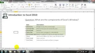 Video 00004 Intro_Excel2010_WINDOW