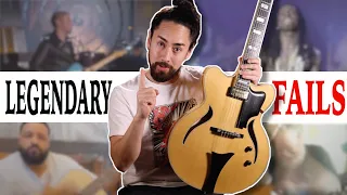 Legendary Guitar Fails (and the lessons we can learn from them)