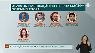 Presidente Jair Bolsonaro (PL) é alvo de duas investigações na Justiça Eleitoral