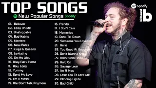 Post Malone , Ed Sheeran, Adele, Shawn Mendes, Maroon 5, Taylor Swift, Sam Smith - Top Songs 2021