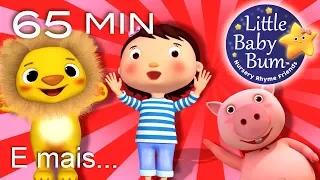 Canções infantis para cantar | E muitas mais Canções de Ninar | LittleBabyBum!