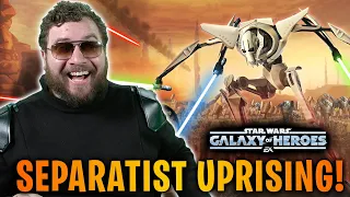 This is EXCITING! Big Separatist Uprising Coming to SWGoH!? New Separatist Droids!?