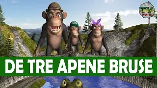 De tre apene Bruse - Eventyr med animasjon