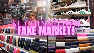 Kuala Lumpur's Massive Fake Market. Must-Watch!