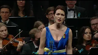 Myroslav Skoryk "Melody", Soprano Yulia Tkachenko, conductor Margaryta Hrynyvetska