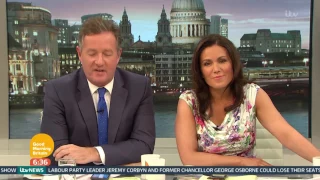 Sexual Tension Between Piers And Susanna | Good Morning Britain