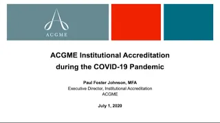 Graduate Medical Education During the COVID 19 Pandemic