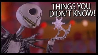 7 Things You (Probably) Didn’t Know About The Nightmare Before Christmas!