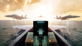 TOP GUN with Minecraft