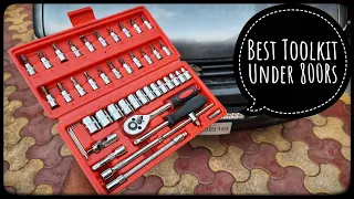 46 In 1 Pcs Toolkit For Bikes And Cars