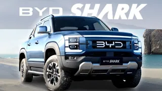 BYD Shark Pickup Truck Revealed in Mexico