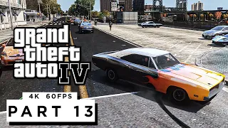 GRAND THEFT AUTO 4 Walkthrough Gameplay Part 13 - (PC 4K 60FPS) RTX 3090 MAX SETTINGS