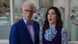 The Good Place S3 EP | Janet burping Believe by Cher