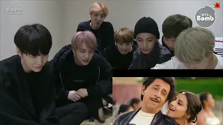 bts reaction to Bollywood song|| o lala o lala|| full video watching#bts#btsreaction