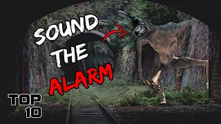 Top 10 Scary Sirenhead Real Life Sightings - Part 4