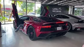 Lamborghini Aventador S *Cold Start*