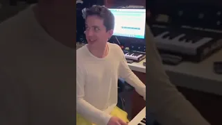 Charlie Puth Playing different random hit Songs