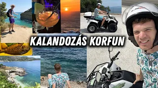 1 HÉT A PARADICSOMBAN? | KALANDOZÁS KORFU SZIGETÉN 🏝️