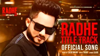 RADHE Title Track Song By Salman Khan Littleshamim