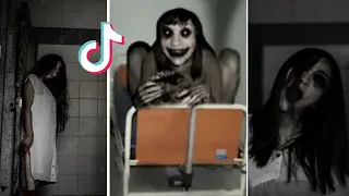 Scary Videos I Found On Tiktok‼️(PART 53) STAY AWAKE😈😈⚠️⚠️