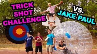 Trick Shot Gauntlet Challenge w/ Jake Paul!