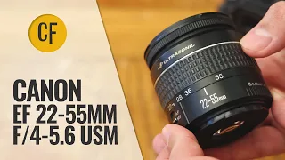 Weird lens reviews: Canon EF 22-55mm f/4-5.6 USM