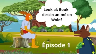 Leeb: Leuk ak Bouki (  histoire de Leuk le lièvre:le plus jeune animal), dessin animé en Wolof