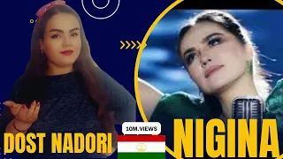 Nigina Amonqulova "Dost Nadori" REACTION | ری اکشن به اهنگ تاجیکی Нигина Амонқулова